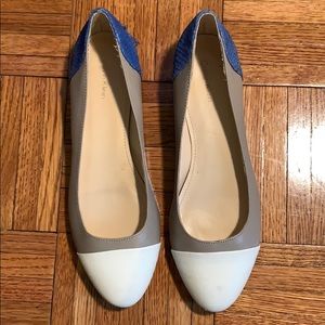 Calvin Klein CAELA three tone flats